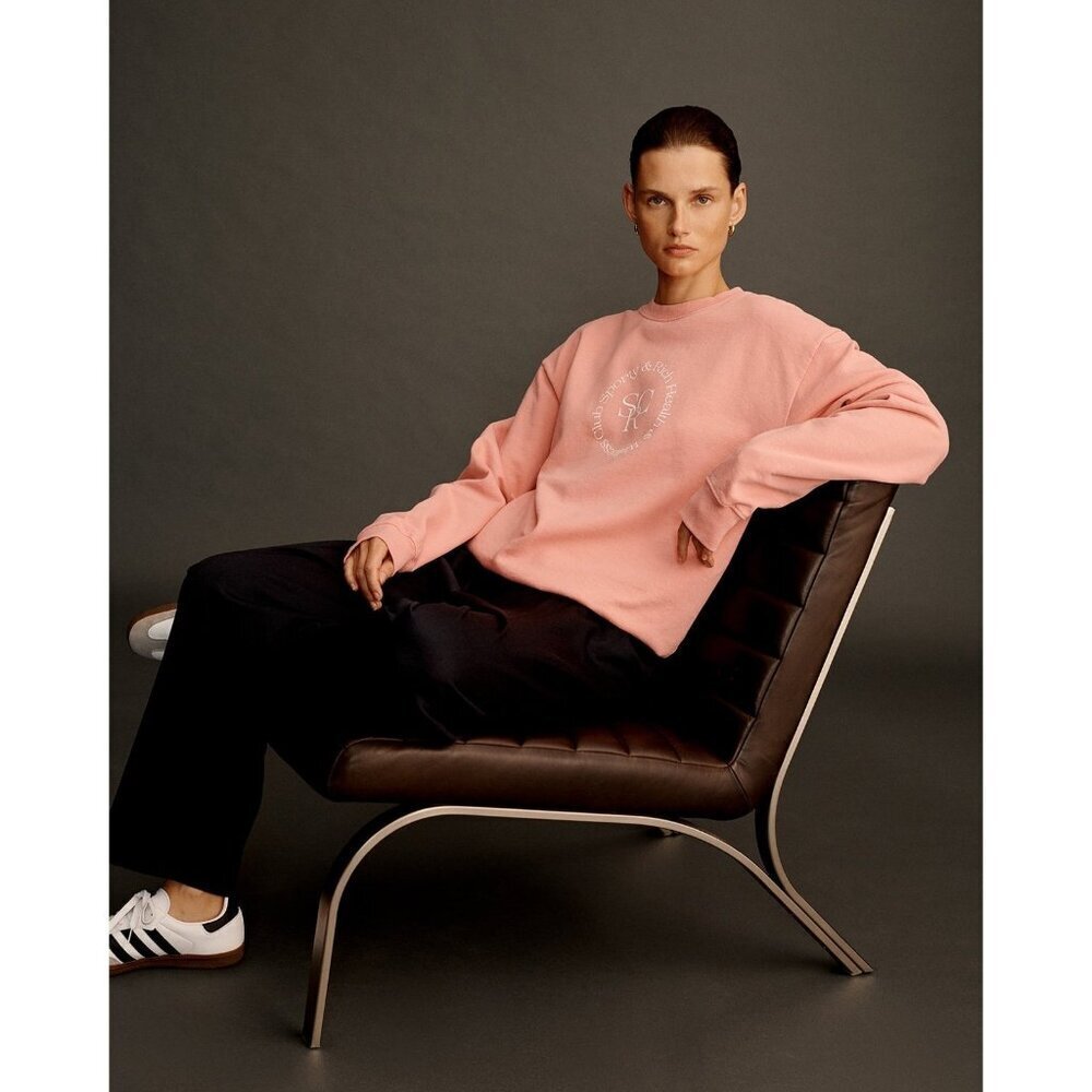 Sporty & Rich SRHWC Crewneck - Rose M
